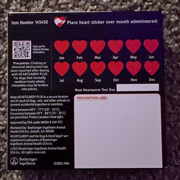 Heartgard Plus Chew for Dogs, 51-100 lbs, 6 Chews (6-mos. supply) - Picture 3 of 5